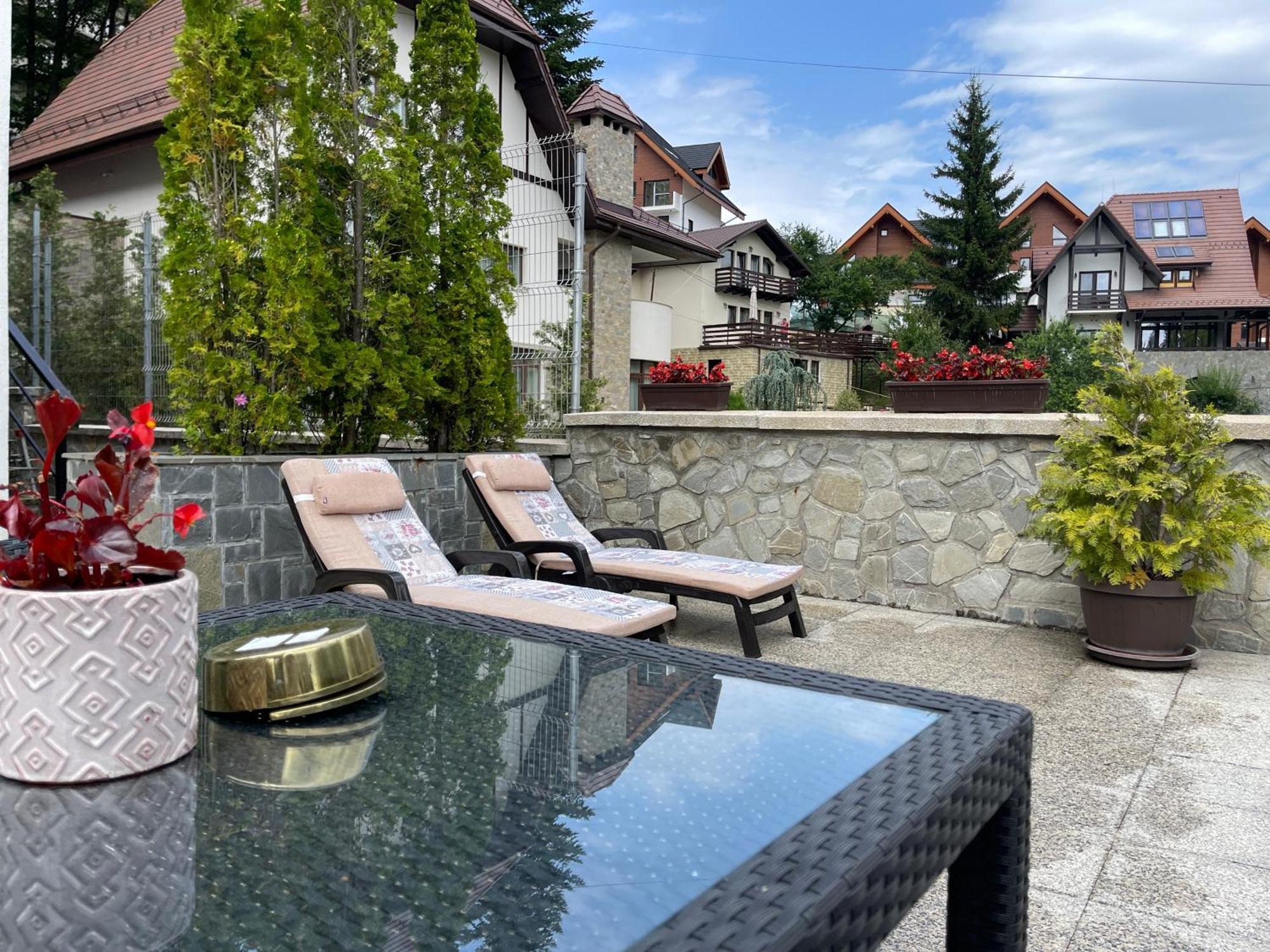Vila Terase Hotel Sinaia Eksteriør billede